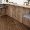 Steigerhouten bar incl. tap/achterwand met koeling - Afbeelding 4