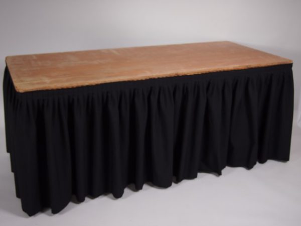 Buffetrok 4m zwart