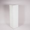 Witte pilaar / zuil 30x30x100cm - Afbeelding 4