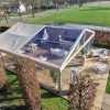 Meerprijs transparantdak Cappuccino 10m breed per 5m - Afbeelding 2